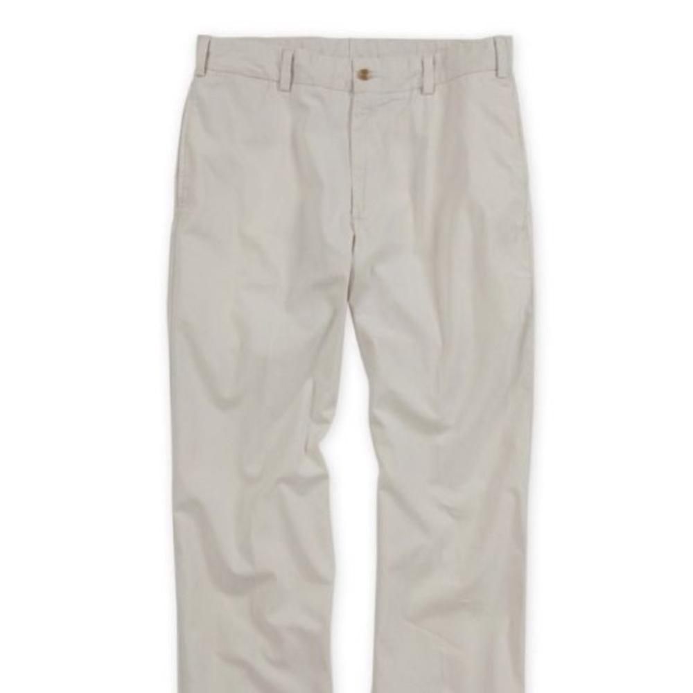 NWT Bill’s Khakis Poplin M2 Flat Front White 36W